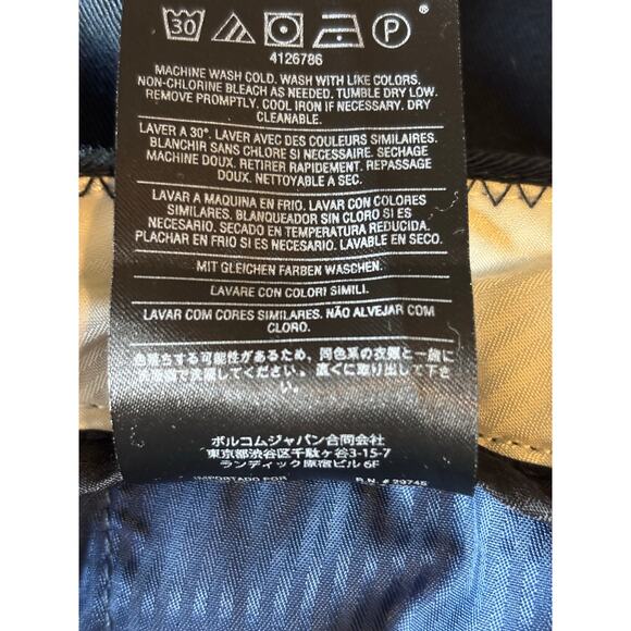 Volcom VMonty Navy Blue Shorts Men's Size 38 - Picture 5 of 5